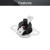 Fielect KSD301 Thermostat Temperature Control Switch,Adjust Snap Disc Temperature Switch