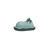 Creative Co-Op Aqua Blue Whale Shaped Butter Dish