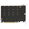 M.2 PCIE Adapter PCIe 4.0 X16 to 4 Port M.2