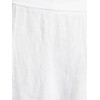 Caspar RO014 Women’s Linen Skirt with Figure-Friendly Elastic Waistband -