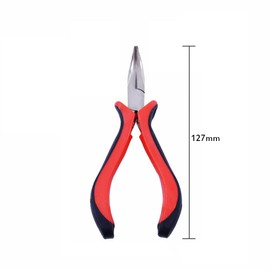 1pcs Hair Pliers Bend Tip Pliers Hair Extension Pliers