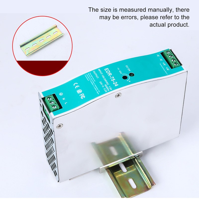 Rail Power DinRail Industrial Switching Supply Electrical DC 24V AC