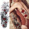 20 Sheets Large Full Arm Temporary Tattoos For Women Girls