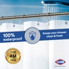 CLOROX Shower Curtain Liner, Premium Medium-Weight Durable Waterproof 6g PEVA
