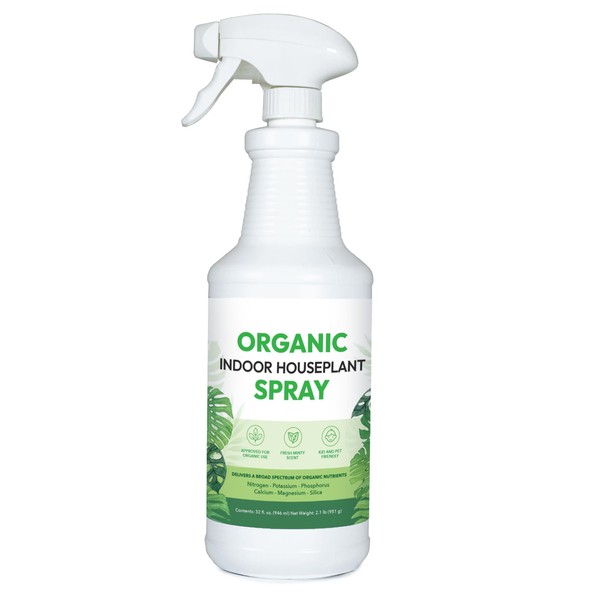 Organic Indoor Houseplant Spray - Liquid Plant Food in a