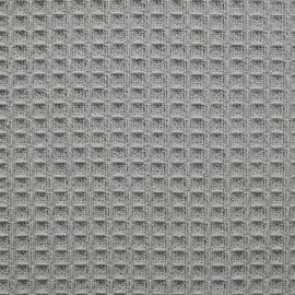 Modern Threads 100% Cotton Waffle Thermal Blanket, Light Gray, Full/Queen