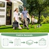 GENIMO Outdoor Rug for Patio Clearance, 9'x12' Waterproof Camping Mat,