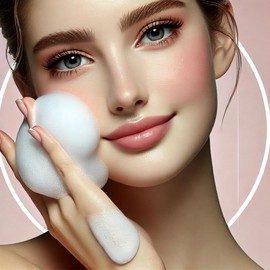 L.SANIC_Delicious Raspberry Soft Cleansing Foam, Gentle Creamy Cleanser with Raspberry Extract, Soothes and Evens Skin Tone, Ideal for All Skin Types