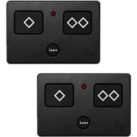 AXP1/AXS1 Gate Remote Transmitter Compatible with Ghost Control, 3 Button Door Remotes Transmitter for Automatic Gate Openers, Gate Opener Commercial Door Operator, Gate Remote Control