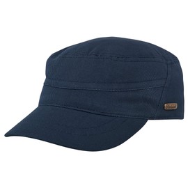 Sterkowski Patrol Cap | 100% Cotton Flat Cap for Men and Women | Lightweight and Comfortable Military Cap, Dark Blue, 7 1/4-7 3/8