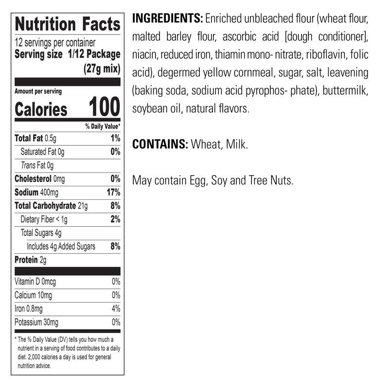 Krusteaz Southern Cornbread & Muffin Mix 11.5 Ounce (Pack of