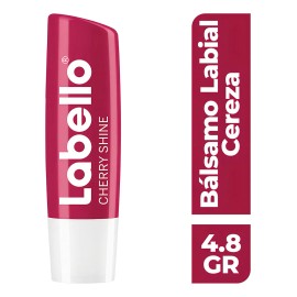 Labello Balsamo Labial Humectante 24h 4.8g Aceites Naturales cereza