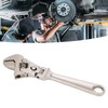 Adjustable Wrench Multi Functional Folding Rocker Ratchet Quick Machine Repair