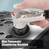 Mini Pneumatic Chamfering Machine Hand held 45 Degree Arc Burr