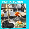 Sink Drain Strainer, 2 PCS Kitchen Sink Strainer - Upgraded