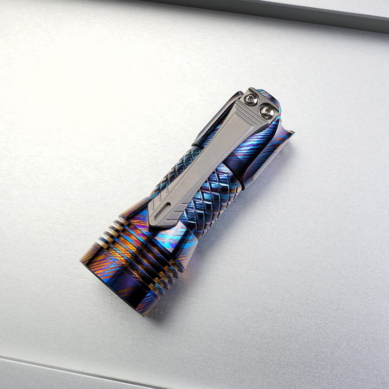 MecArmy CL-D2 Titanium Clip for Flashlight - Suspension Clip for