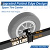 Trailer Spare Tire Mount, Spare Tire Carrier for Utility Trailer