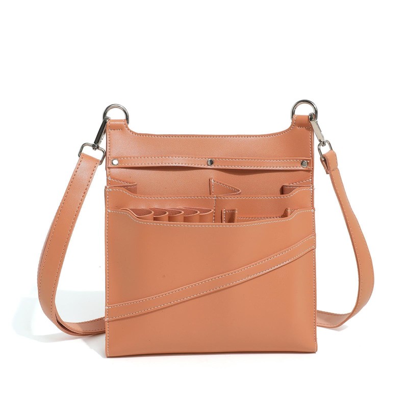 Milageto Hairdressing Scissors Holsters Pouch Scissor Storage Waist Bag PU