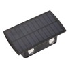 Solar Lights Outdoor IP67 Waterproof 4 LED Solar Fence Lights