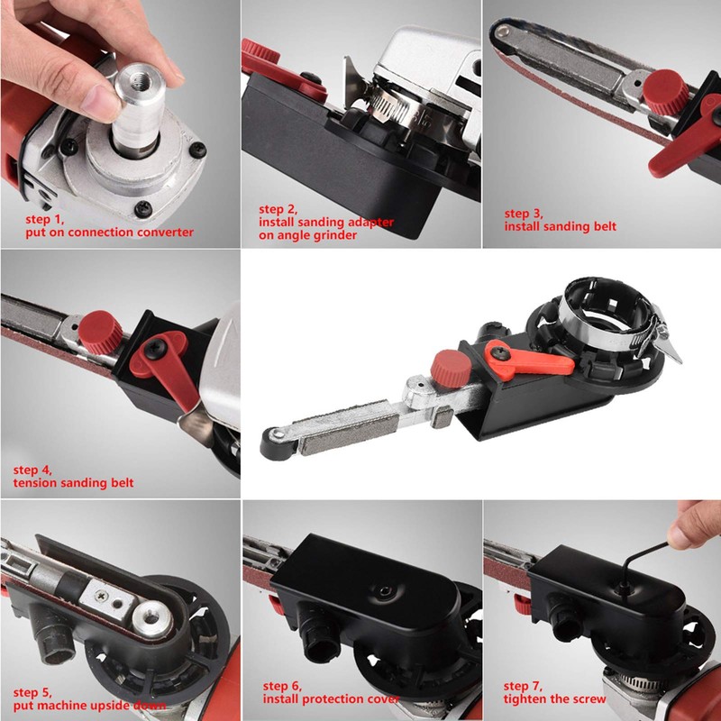 Angle Grinder Belt Grinder Electric Angle Grinder Converter Set for