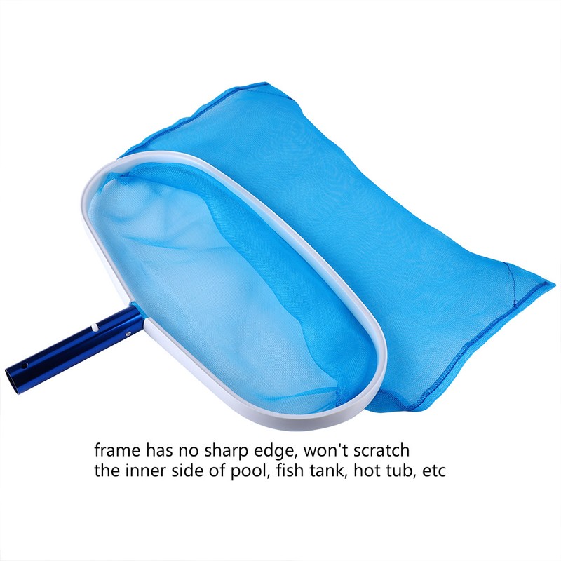Heavy Duty Swimming Pool Leaf Rake Fine Mesh Frame Net