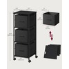 VASAGLE File Cabinet with 3 Drawers, Printer Stand, Cube Storage