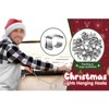 50Pcs Metal Christmas Lights Gutter Hooks Stainless Steel Christmas Lights