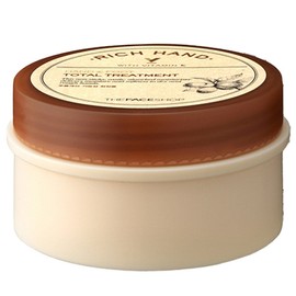 The Face Shop Rich Hand V Hand and Foot Total Treatment, 120ml, 1 piece / 더페이스샵 리치핸드V 핸드앤풋 토탈 트리트먼트, 120ml, 1개