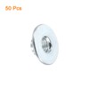 sourcing map M6 T-nuts, 50pcs Carbon Steel Tee Nut Round