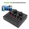 V8 Multifunctional Live Sound Card Intelligent Volume Adjustable Multiple Funny