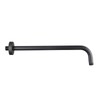 16 Inch Shower Arm with Flange,Stainless Steel 90 Degree Rain