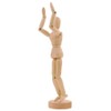 Manikin Male 12 inches Body Doll, Wooden Puppet - Flexible
