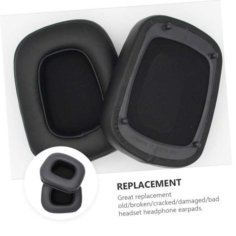 Operitacx 2sets Replacement Headphone Ear Pads Compatible with Razer Soft