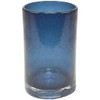 ARTLAND Iris Highball Glasses, Slate Blue, Set of 4