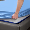 Fitted bed Sheet 40CM Extra Deep Sky Blue Single Bed