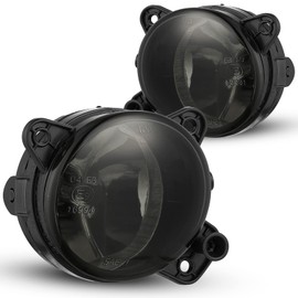Tula Motoren Fog Lights for VW Transporter/Multivan T5 (7E/7F/7J/7H) 04-09 Polo 9N 05-12 30-50 2E 06-13 Touareg 7L 02-06 Skoda Fabia Roomster5J Praktik One Pair Clear Lens HB4 (Grey Lens-N)