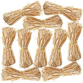 Creation Station CT3622 500 g 10 x 50 g Raffia, Natural, Beige, Large