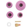 Ceramic Welding Cup Set Alumina Torch Gas Lens Kit Industrial