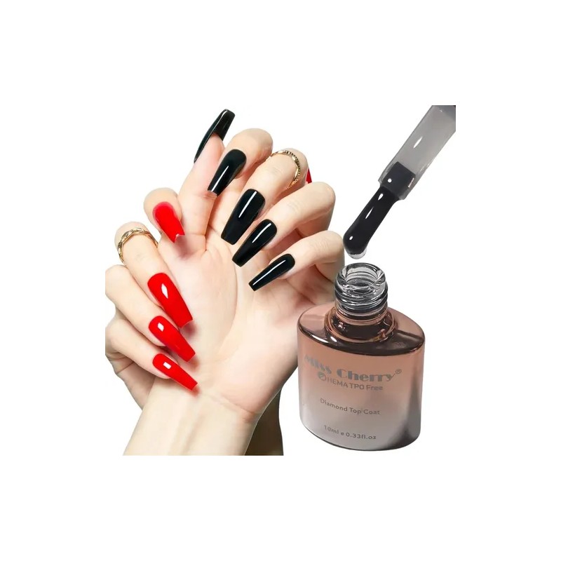 Top Coat Diamante Para Uñas Miss Cherry