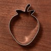 LILIAO Strawberry Cookie Cutter - 2.6 x 3.5 inches -