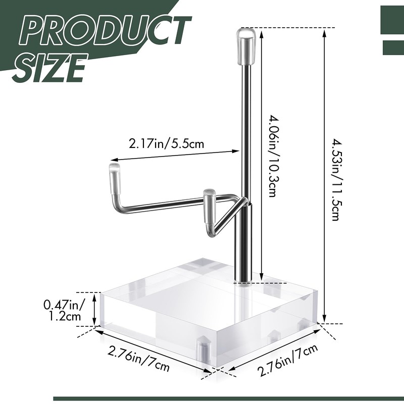 Sibba Large Adjustable Metal Arms Plate Stands Display Easel Holder