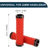 TUCKBOLD Bike Handlebar Grips Covers 128mm Long Lightweight | Bicycle