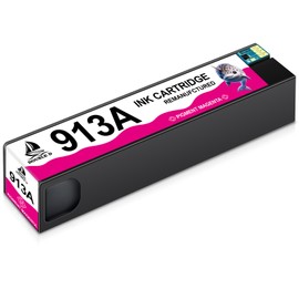 DOUBLE D 913A Magenta for HP 913A Magenta Compatible with HP PageWide Pro 477dw 477dn Pro 377dw 377dn Pro 352dn 452dn MFP 477dw MF 552dw 577dw MFP 577z MFP P55250dw MFP P57750dw