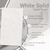 White Solid Guest Towels - Pack Of 20 - Absorbent
