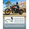OWNDR Ignition Switch with Keys Fit for Kawasaki EN400 EN500