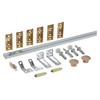 National Hardware N343-731 Complete Double Folding Door Hardware Set, 60-Inch,