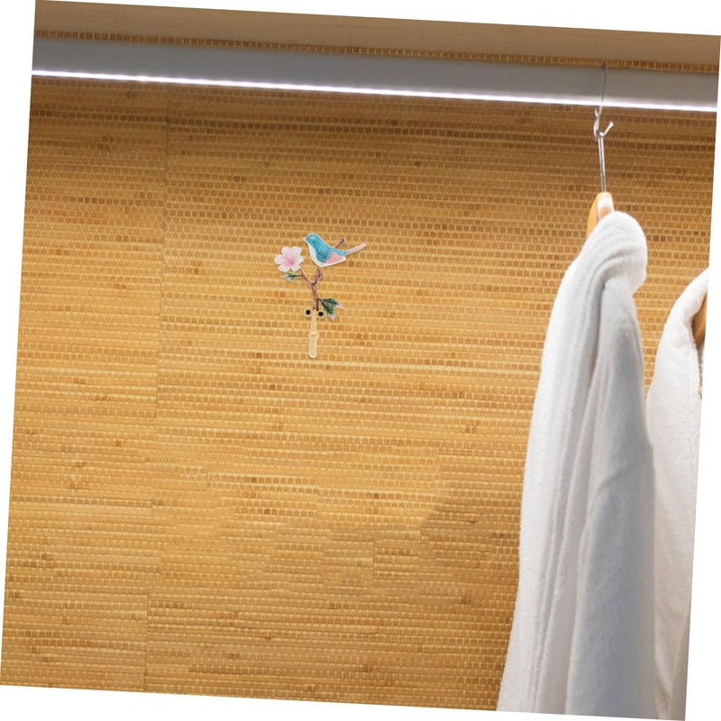 Operitacx Modern Bird Shaped Wall Hooks Hooks for Hanging Clothes