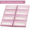 50 Pieces Empty Eyelash Case Boxes Lash Box Packaging Empty