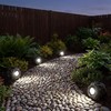 Candieslife Solar Rock Lights Outdoor Garden Waterproof - Super Bright