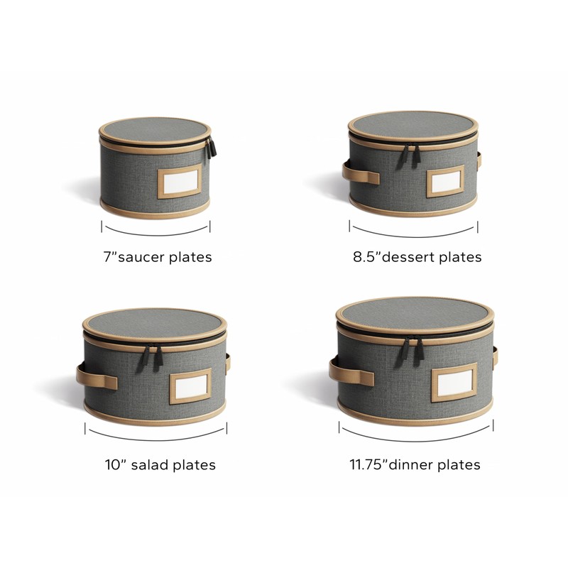 Hard Shell China Storage Containers – 4 Piece Set for